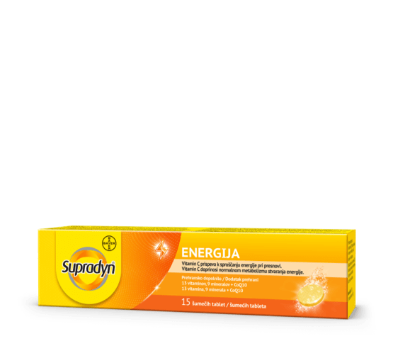 Supradyn® Energija, 15 šumećih tableta